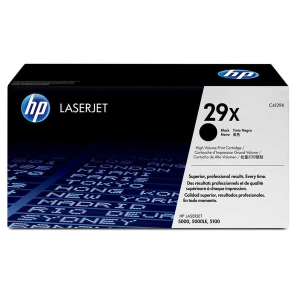 HP C4129X 29X Siyah Toner Kartus 10.000 Sayfa