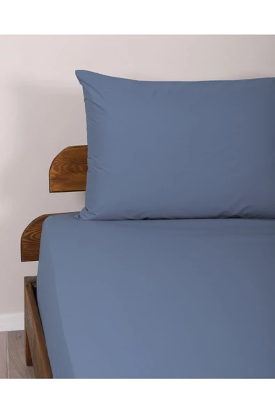 zirael Pamuklu Tek/Çift Kişilik Fitted Lastikli Çarşaf Ve Yastık Kılıfı Seti - 2