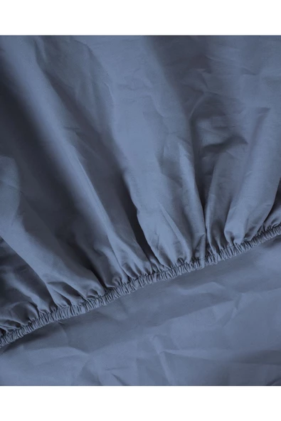 zirael Pamuklu Tek/Çift Kişilik Fitted Lastikli Çarşaf Ve Yastık Kılıfı Seti - 4