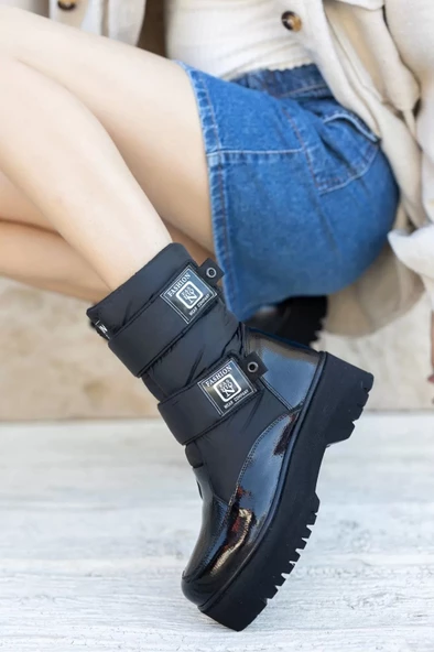 Miah Siyah Rugan Kar Bot - Resim 4