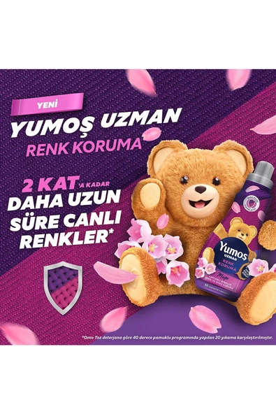 Yumoş Uzman Renk Koruma Konsantre Yumuşatıcı 4x1200ml - 3