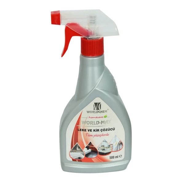 Worldchem World-Max Tüm Yüzeylerde Leke ve Kir Çözücü Sprey Şişe 500 ML ürün görseli 1