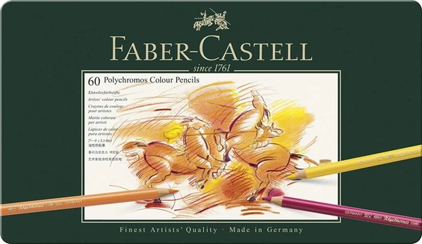 Faber Castell POLYCHROMOS Kuru Boya Kalemi 60 Renk