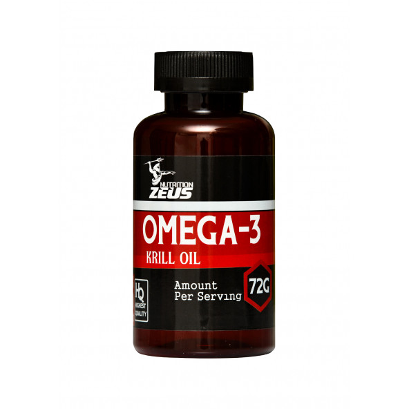 Zeus Nutrıtıon Omega-3 & Krill Oil 100 Kapsül-Balık Yağı