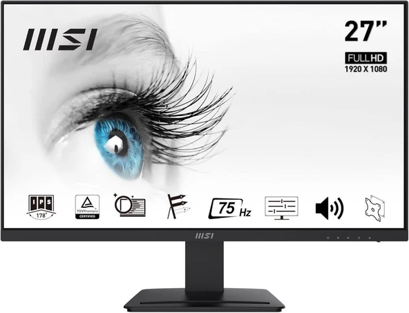 MSI PRO MP273 27" 5 ms Full HD IPS 75 Hz Monitör - Teşhir