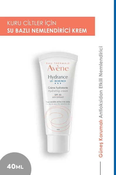 AVENE HYDRANCE UV RİCHE SPF30 40 ML