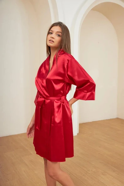 Gelin Sabahlığı Bride Nakışlı - Resim 3