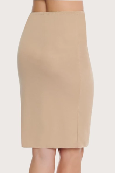 Jüpon Kadın Mini Etek Altı Astar Dizüstü Jüpon 1002t - 2