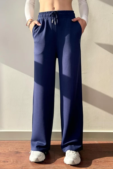 Kadın  Modal Bol Paça Basic Jogger Osyho Eşofman Altı - 2