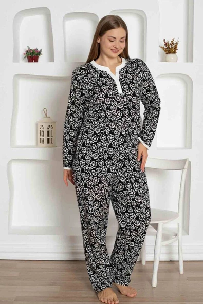 BÜYÜK BEDEN PİJAMA TAKIMI - 2