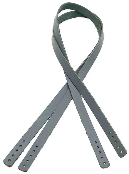 Çanta Aksesuar Gerçek Deri 70X1.2 Cm Gri Renk Çanta Sapı