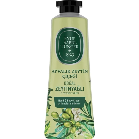 Eyüp Sabri Tuncer Ayvalık Zeytin Çiçeği Doğal Zeytinyağlı El Ve Vücut Kremi 50 ml