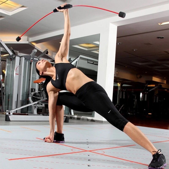 Flexi Bar Aerobik Bar Yeni Nesil Salıncak Bar Siyah