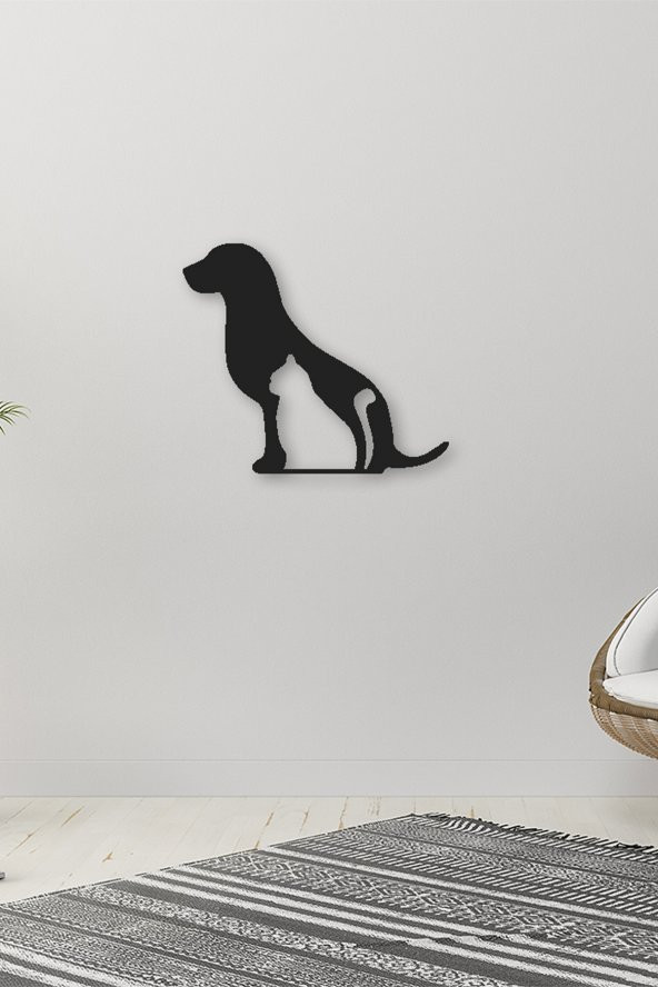 1 Parça Hayvanlar Alemi Köpek Kedi Pet Duvar Tablosu - 2