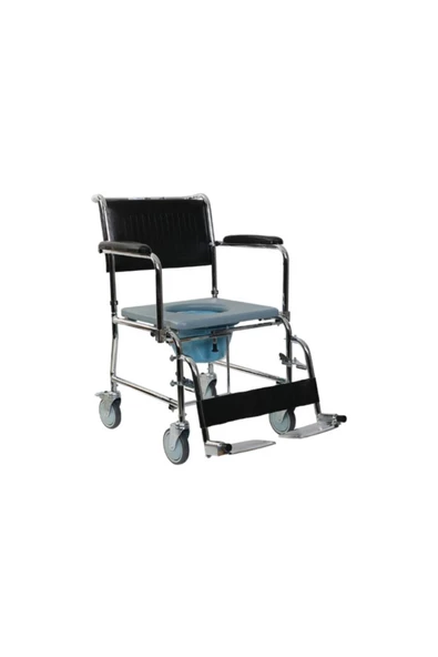 MEDİKALBİRLİK Katlanabilir Banyo SANDALYESİ HASTA Tuvalet Sandalyesi - 2