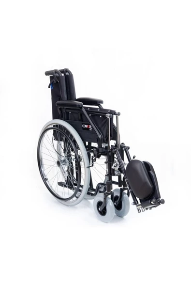 COMFORT PLUS Özellikli Refakatçı Frenli Ayakları Kalkan Tekerlekli Sandalye Dm-303 - 3