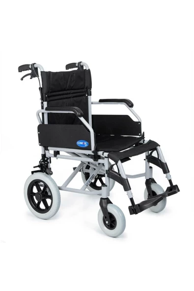 MEDİKALBİRLİK Comfort Plus DM-337 45cm Alüminyum Özellikli Transfer Tekerlekli Sandalye