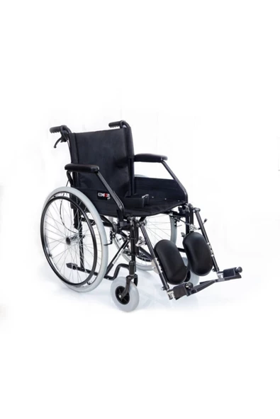 COMFORT PLUS Özellikli Refakatçı Frenli Ayakları Kalkan Tekerlekli Sandalye Dm-303