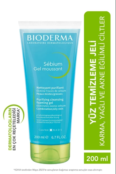Bioderma Sebium Foaming Gel 200 ml