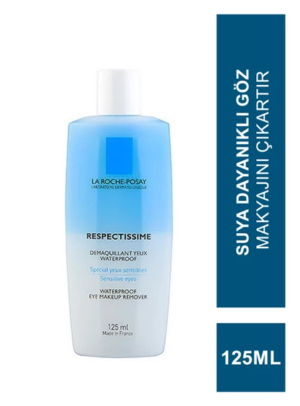 La Roche Posay Respectissime Demaquillant Yeux Waterproof 125 ml