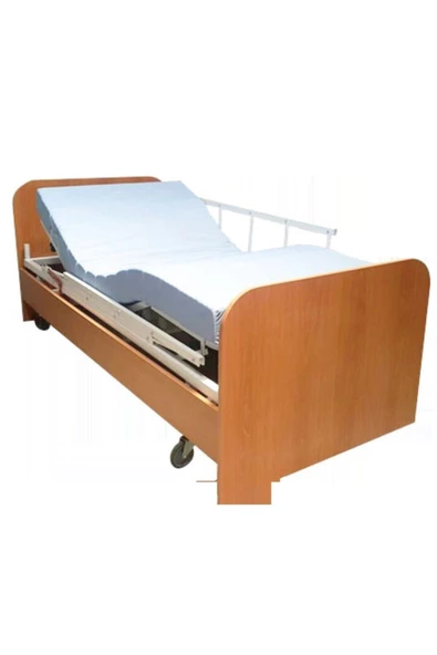 SESAN 2 Motorlu Ev Tipi Ahşap Hasta Karyolası Hk-oo2 ürün görseli