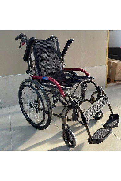 MEDİKALTEC Comfort Plus GK863LAJ-20 Jet Black Transfer Alüminyum Tekerlekli Sandalye - Resim 3