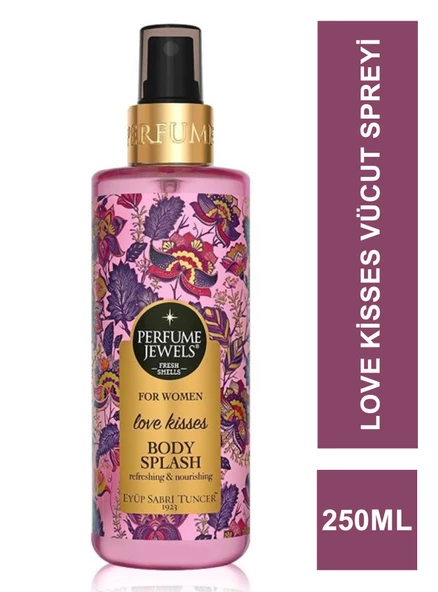 Eyüp Sabri Tuncer Perfume Jewels Love Kisses Vücut Spreyi 250 ml ürün görseli