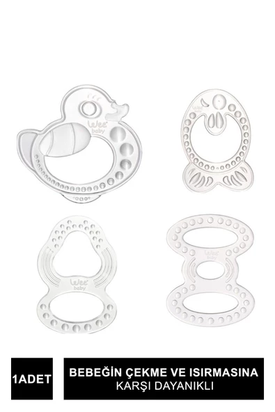 Wee Baby Silikon Diş Kaşıyıcı - 858 -