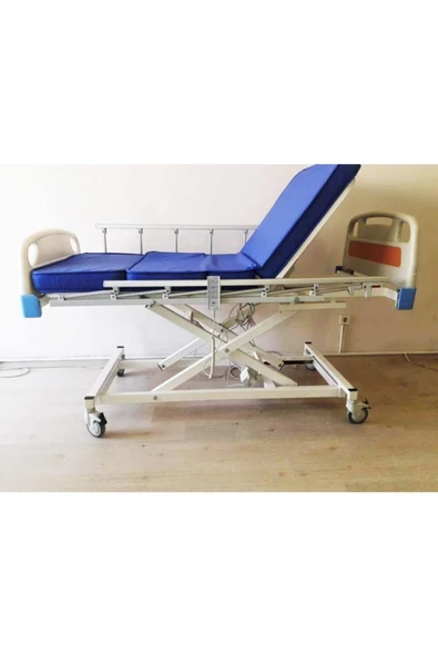 ZEYMER Medikal 3 Motorlu Asansörlü Hasta Karyolası ( 2 Yıl Garantili ) - Resim 3