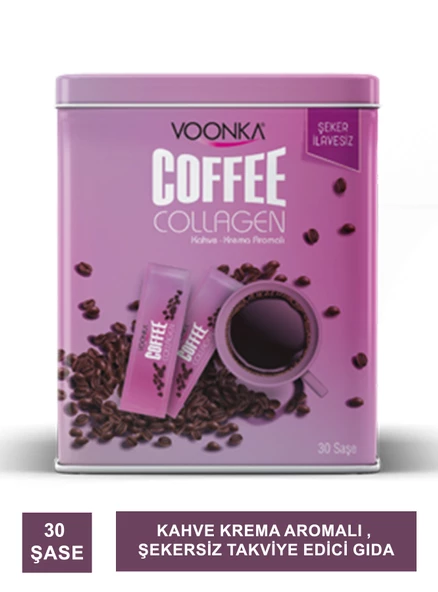Voonka Coffee Collagen Cream 30 Şase ürün görseli