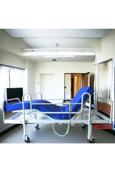 EMEK 2 Motorlu Hasta Karyolası | Ekonomik Motorlu Hasta Yatağı | Kumandalı - Resim 3