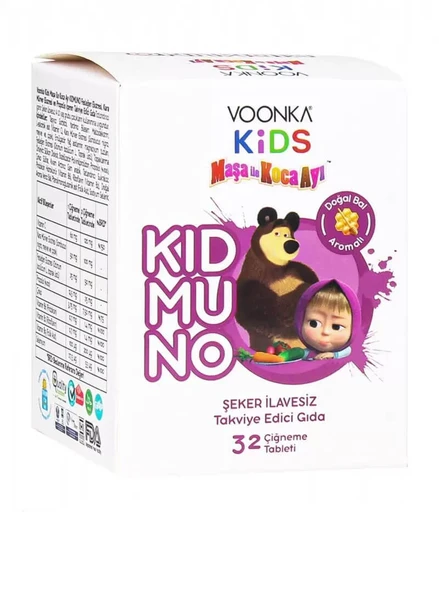 Voonka Kids Maşa ile Koca Ayı Kidmuno 32 Tablet