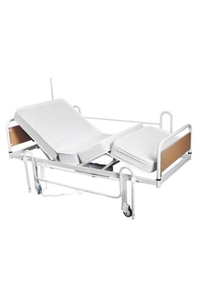 MEDİKALTEC Güneysan Sağlık Iki Motorlu Elektrikli Hasta Karyolası Yatağı Ortopedik Karyola - Resim 3