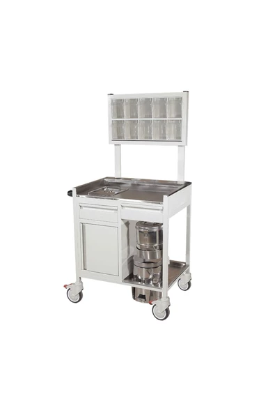 MEDİKALBİRLİK E-254/E - Pansuman Arabası ürün görseli 1