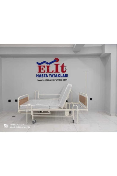 MEDİKALTEC Güneysan Sağlık Iki Motorlu Elektrikli Hasta Karyolası Yatağı Ortopedik Karyola - Resim 2