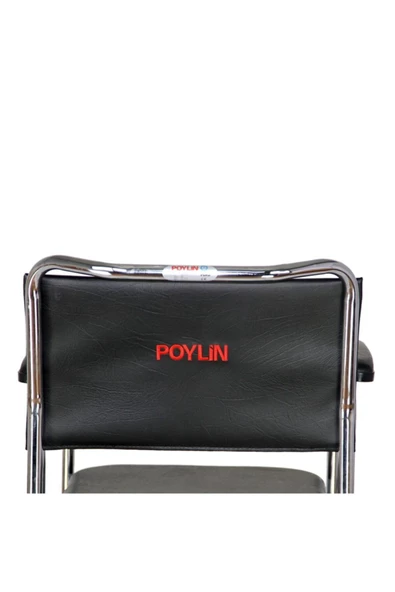 POYLİN Katlanır Banyo Tuvalet Sandalyesi Engelli Hasta Yaşlı Bakımı Ev Tekerlekli Sandalyesi Sungur Medikal - Resim 3