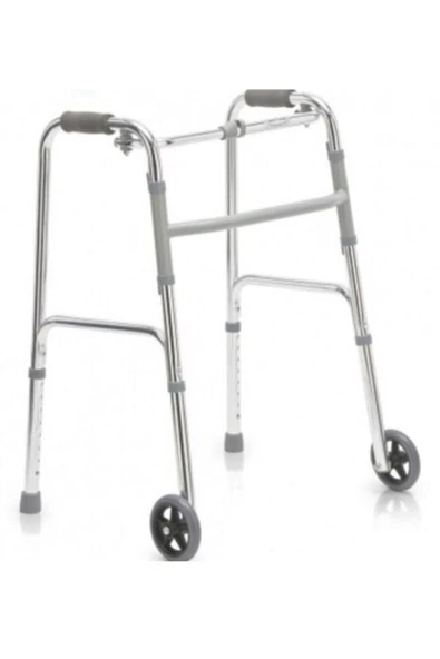 WOLLEX İki Tekerlekli Hareketli Alüminyum Yürüteç Walker Wg-w916 ürün görseli 1