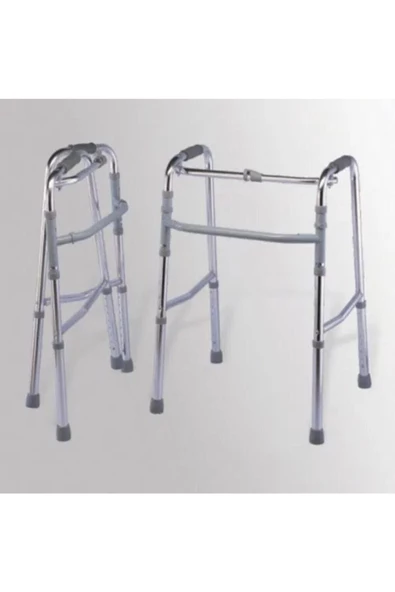 BERGER - Hareketli Demir Walker Hasta Yürüteçi - 19mm Demir ürün görseli 1