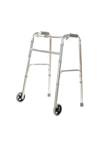 MEDİKALBİRLİK Wollex Wg-w916 Iki Tekerlekli Alüminyum Hareketli Walker
