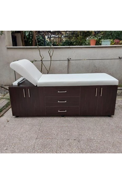 MEDİKALBİRLİK Ahşap Muayene Masası 2 Dolaplı 4 Çekmeceli ürün görseli 1