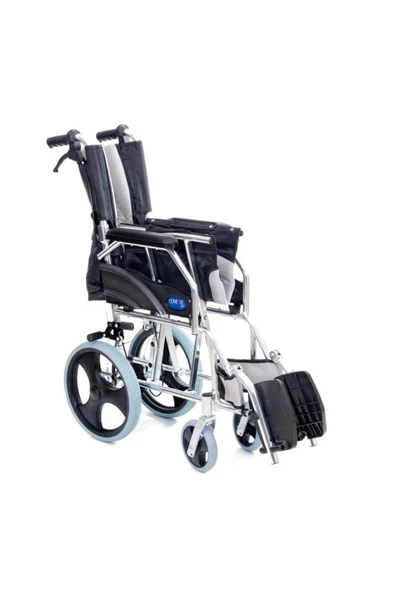 MEDİKALBİRLİK Comfort Plus KY863LAJ-A12 Alüminyum Transfer Özellikli Tekerlekli Sandalye - Resim 2