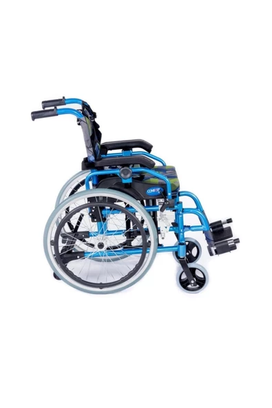 MEDİKALBİRLİK Comfort Plus KY980LQ-30 Alüminyum Pediatrik Özellikli Tekerlekli Sandalye - Resim 2