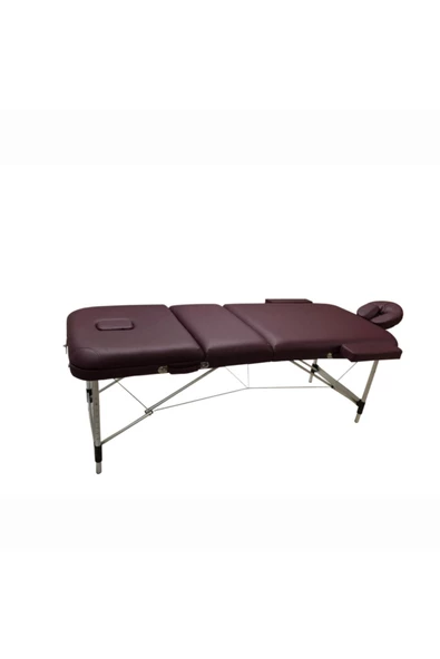 COMFORT Plus Alüminyum Masaj Masası Ithal 305-bordo - Resim 3