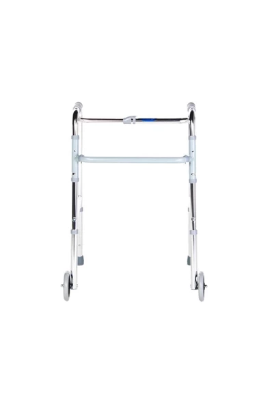 MEDİKALBİRLİK Comfort Plus KY912L Tekerlekli Alüminyum Walker İthal - Resim 2