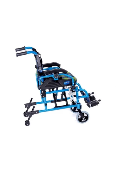MEDİKALBİRLİK Comfort Plus KY980LQ-30 Alüminyum Pediatrik Özellikli Tekerlekli Sandalye - Resim 7