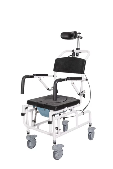 GOLFİ G541 Alüminyum Tilt Klozetli Banyo Sandalyesi - Resim 4