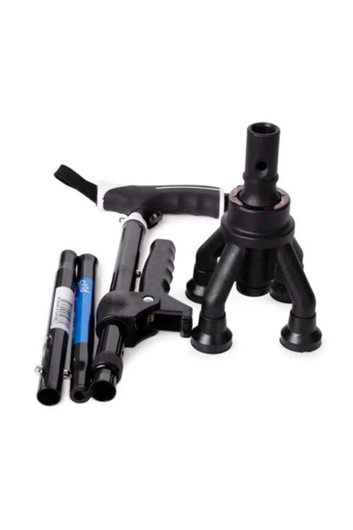 MEDİKALBİRLİK Comfort Plus KY922 4 Ayaklı Yeni Nesil Lux Katlanır Baston - Resim 7