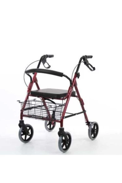 WOLLEX Alüminyum Tekerlekli Walker  Rolatör ürün görseli 1