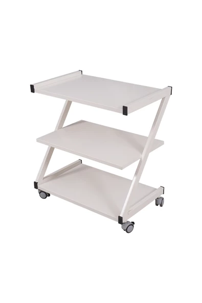 ERTIP Üç Katlı Z Tipi Cihaz Sehpası ürün görseli 1