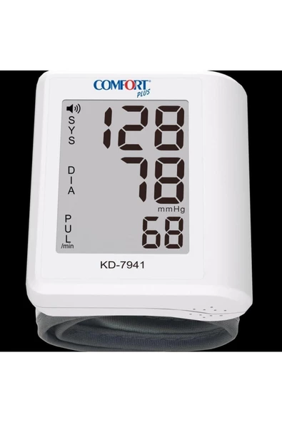 MEDİKALBİRLİK Comfort Plus KD-7941 Bilekten Ölçme Türkçe Konuşan Tansiyon Aleti - Resim 3